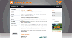 Desktop Screenshot of amazone.cz
