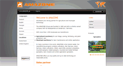 Desktop Screenshot of amazone.ie