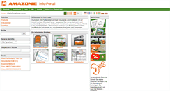 Desktop Screenshot of info.amazone.de