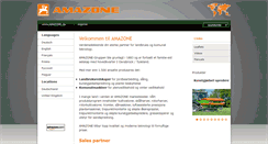 Desktop Screenshot of amazone.no